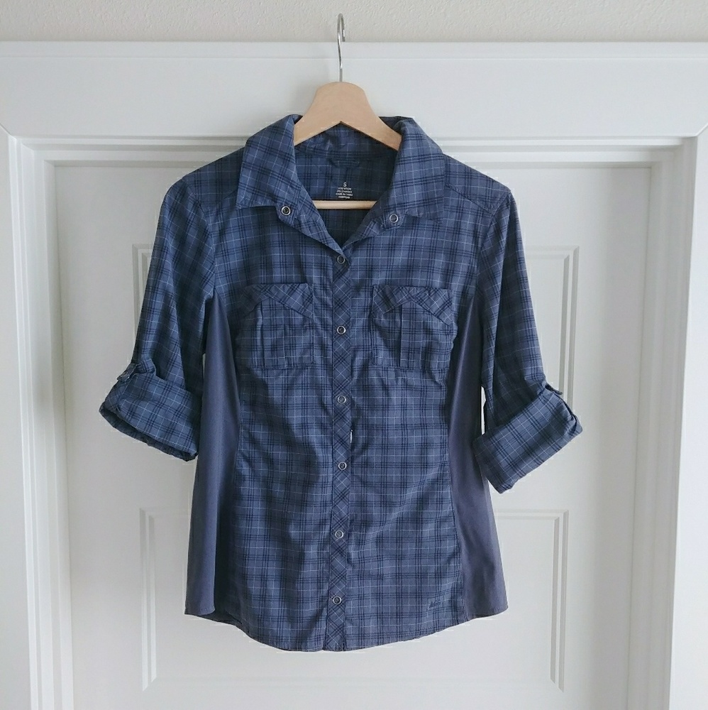REI hiking shirt